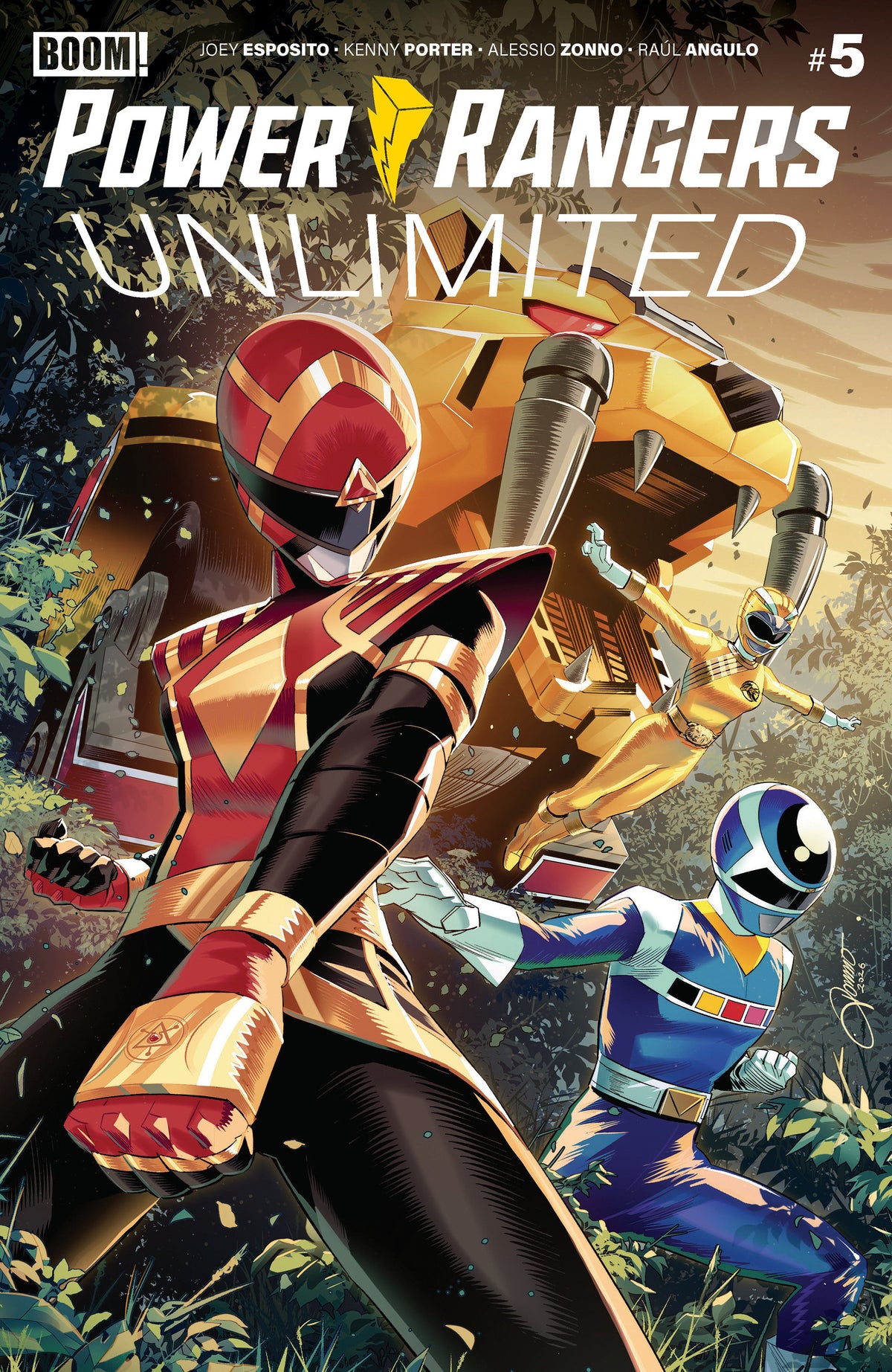 Power Rangers Unlimited (2026) #5 Cover A Alessio Zonno
