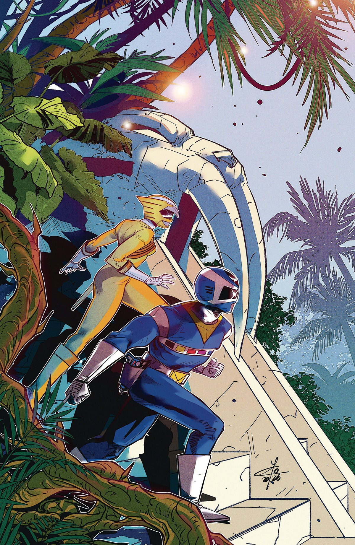 Power Rangers Unlimited (2026) #5 Cover E 1:10 Eleonora Carlini Foil