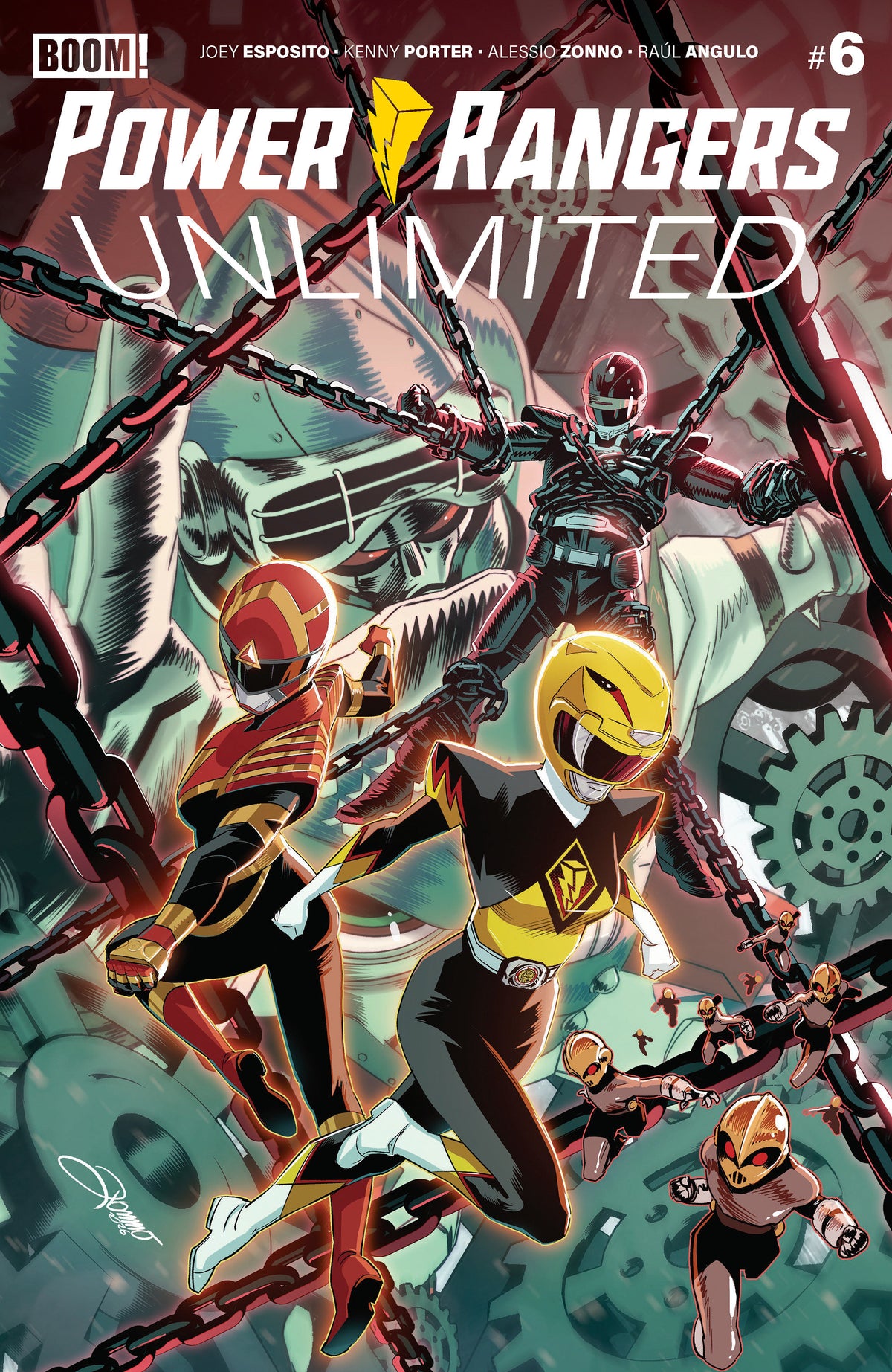 Power Rangers Unlimited (2026) #6 Cover A Alessio Zonno