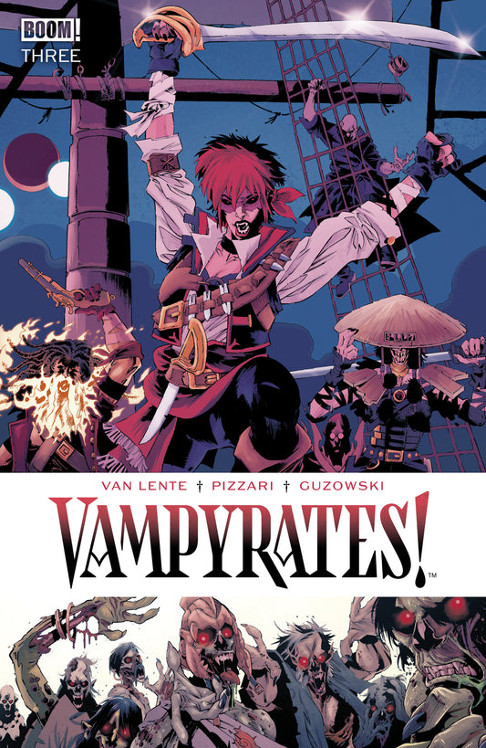 Comic book cover of 'Vampyrates! #3 A Main (Dressed, Pizzari) PRESALE 9/16'