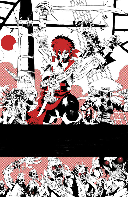 Comic book cover of 'Vampyrates! #3 F Unlimited Variant (Full Art, Pizzari) PRESALE 9/16'