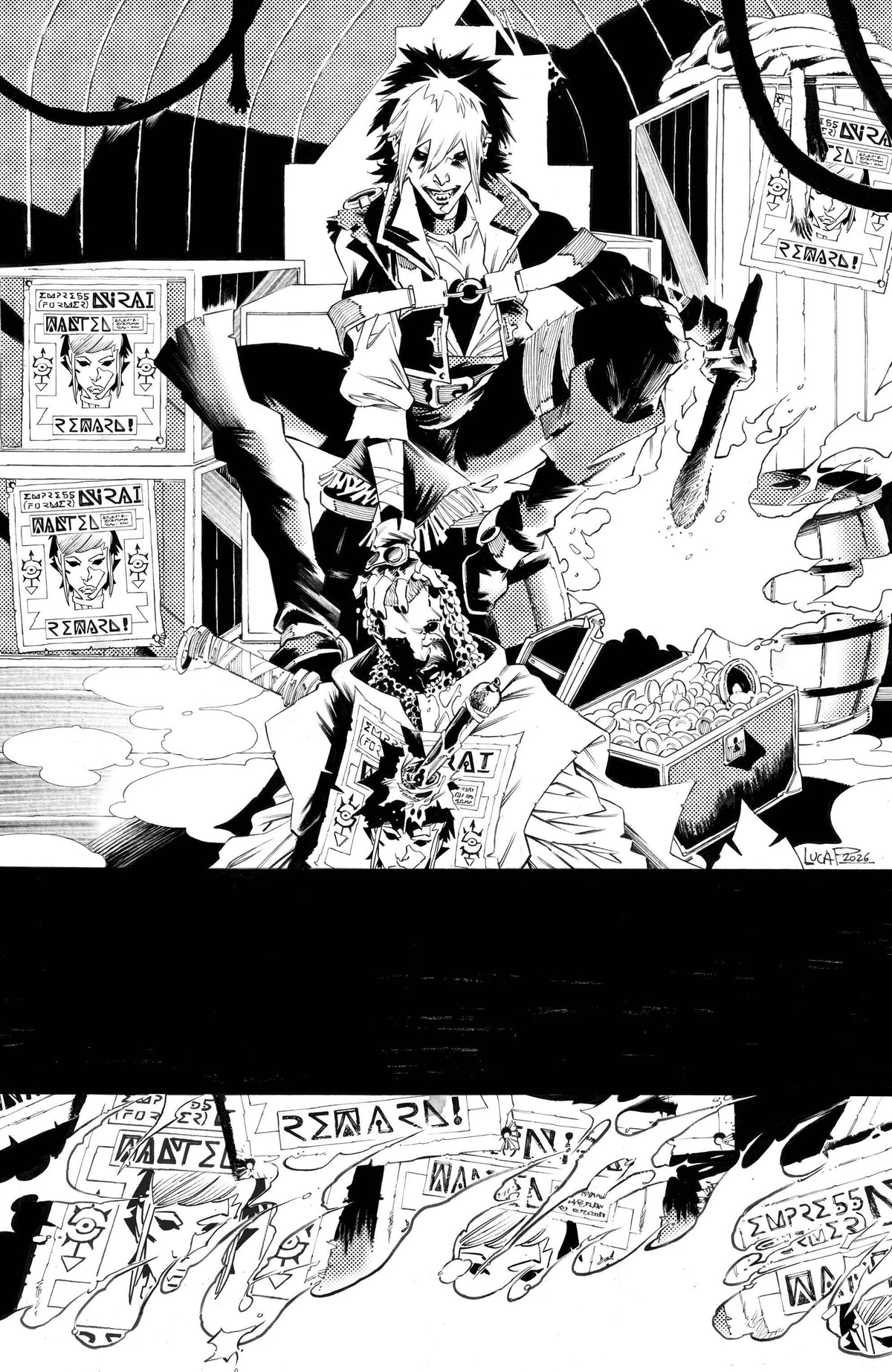 Vampyrates! #4 Cover C 1:10 Luca Pizzari