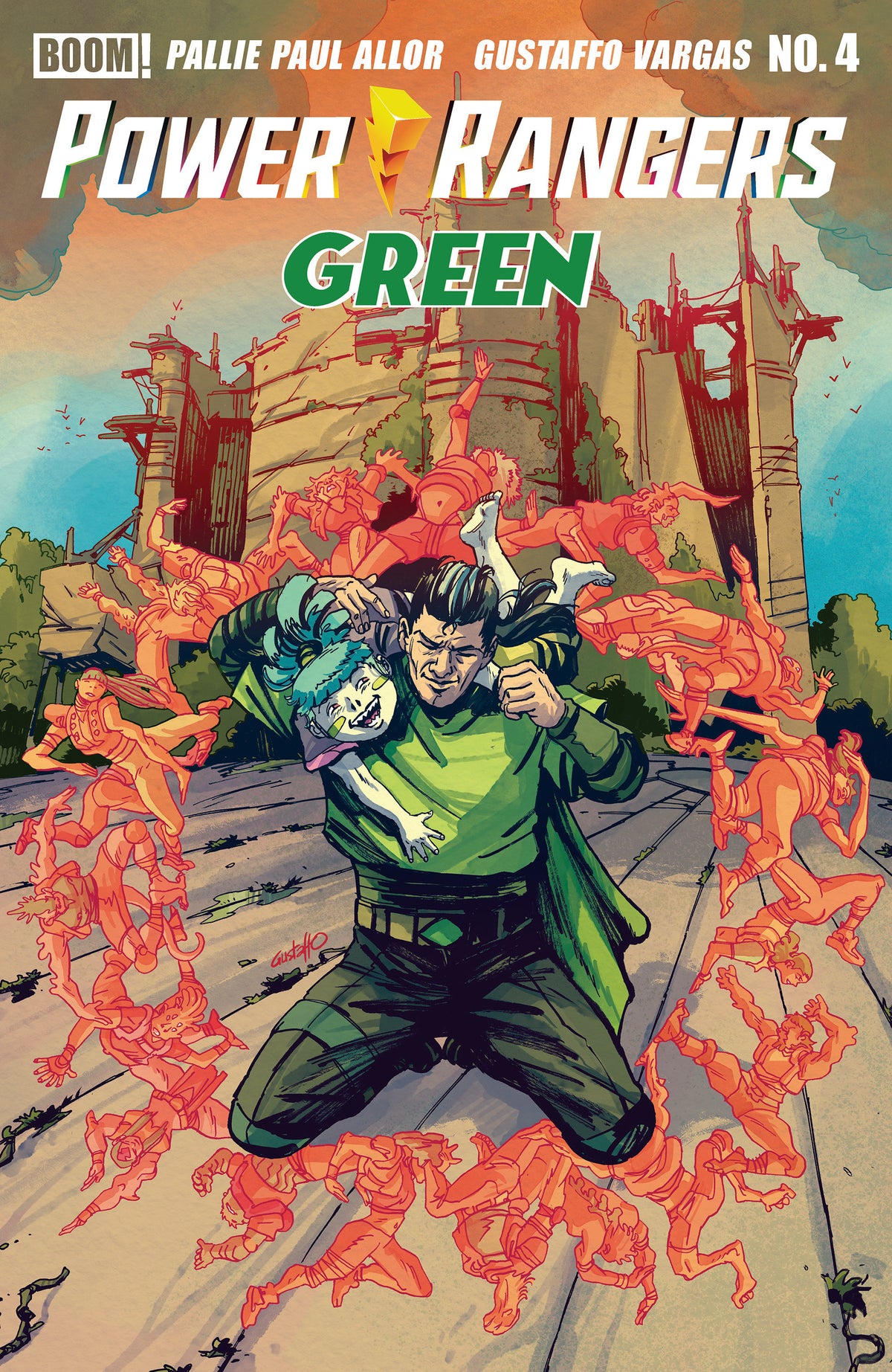 Power Rangers Green #4 Cover B Gustaffo Vargas