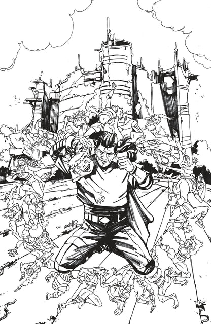Power Rangers Green #4 Cover J Gustaffo Vargas Unlimited