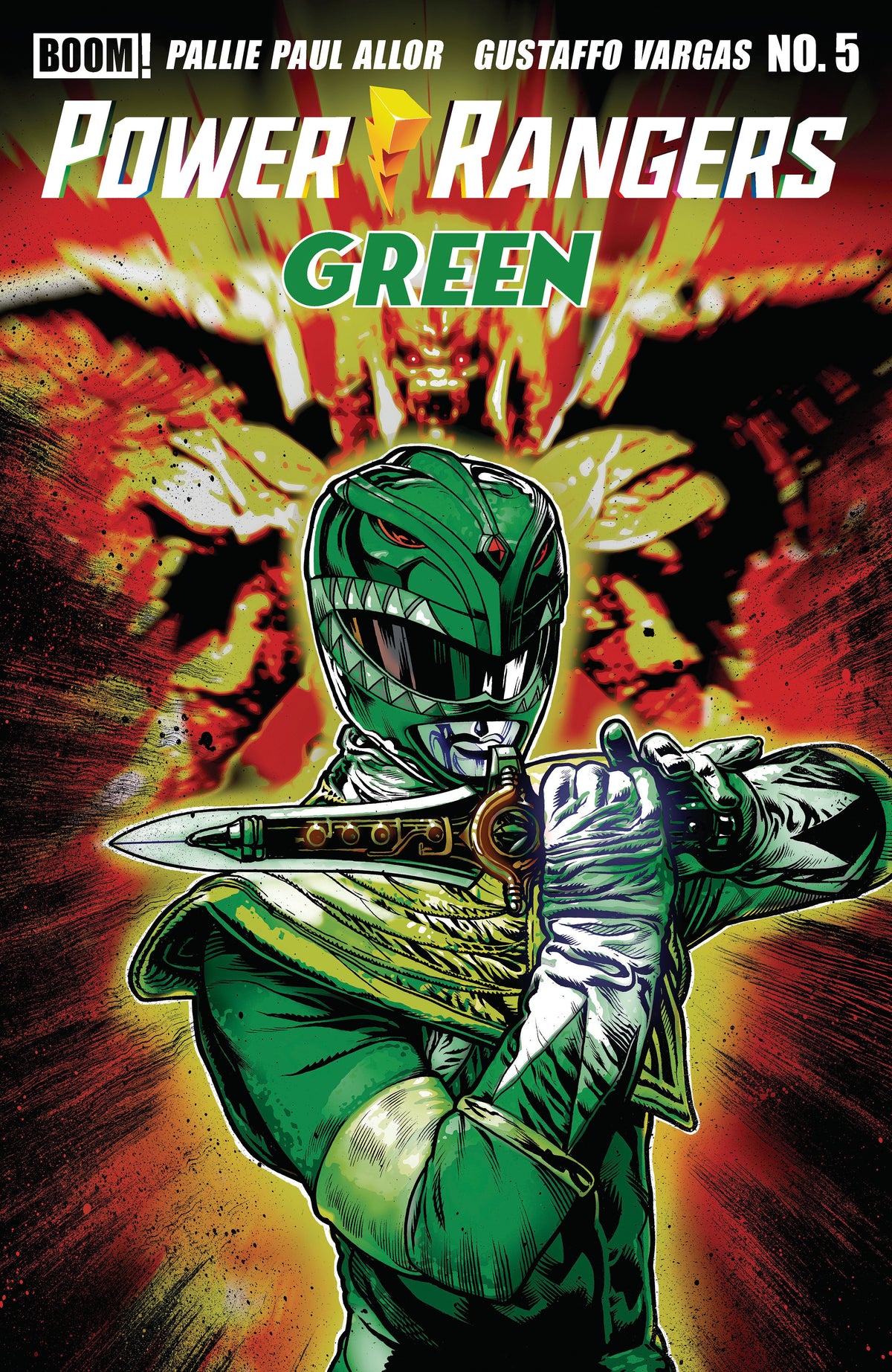 Power Rangers Green #5 Cover A Tony Harris