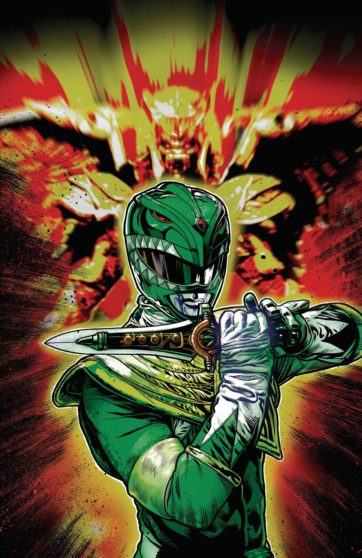 Power Rangers Green #5 Cover D Tony Harris Foil