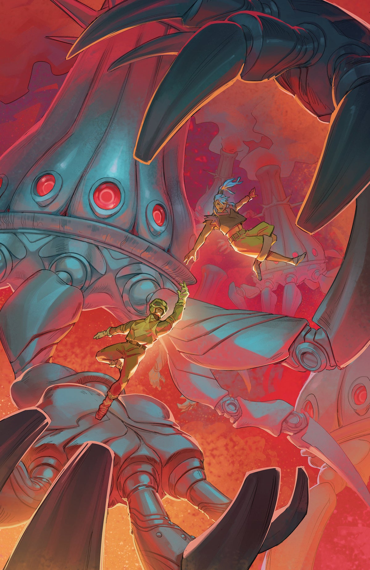 Power Rangers Green #5 Cover F 1:20 Hampus Viklander