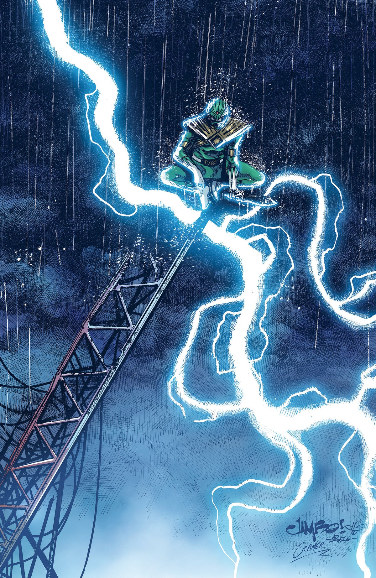 Power Rangers Green #5 Cover H 1:50 Jimbo Salgado