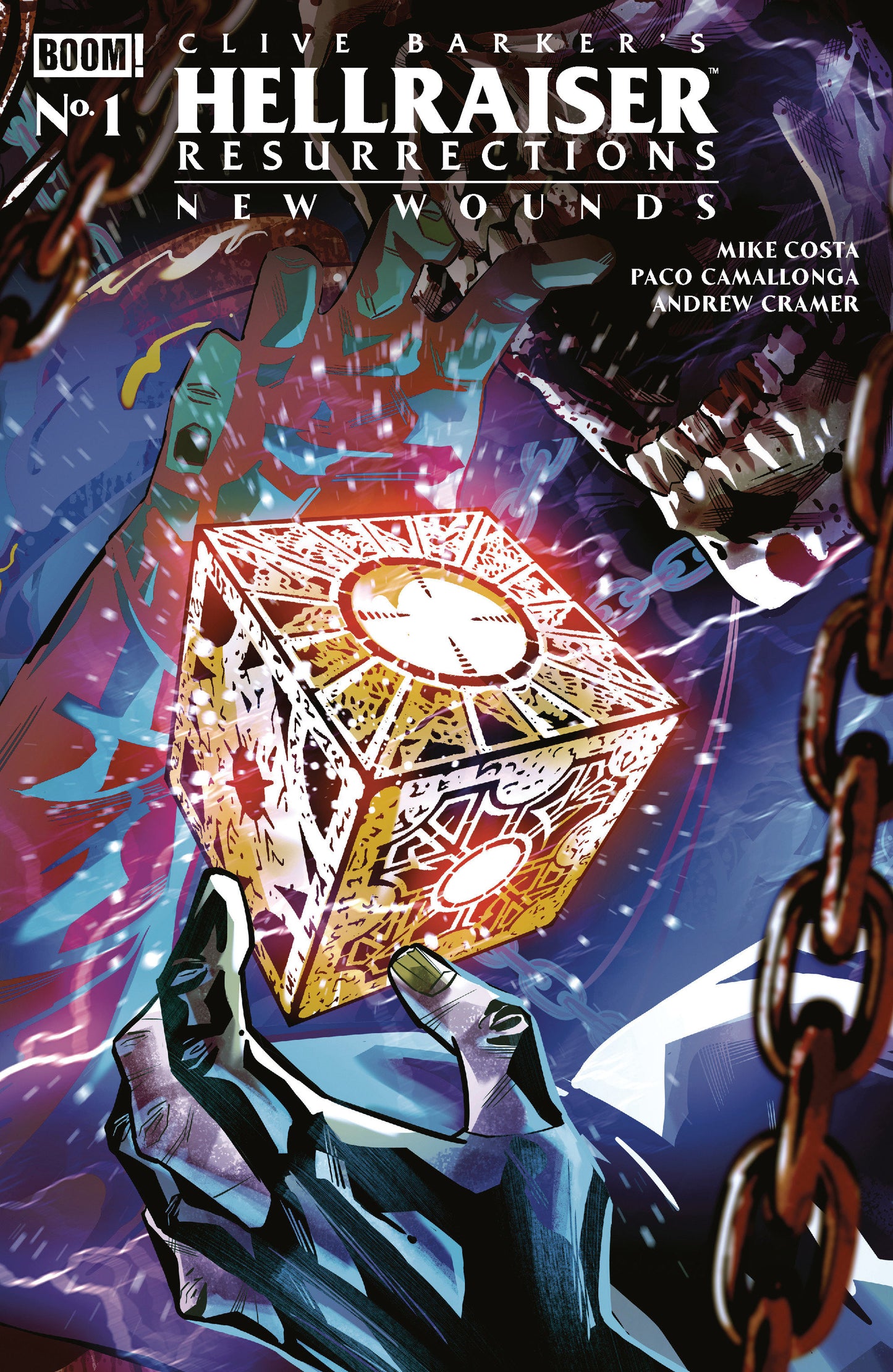 Hellraiser: Resurrections   New Wounds #1 B Variant (Dressed, Sabbatini) PRESALE 9/02