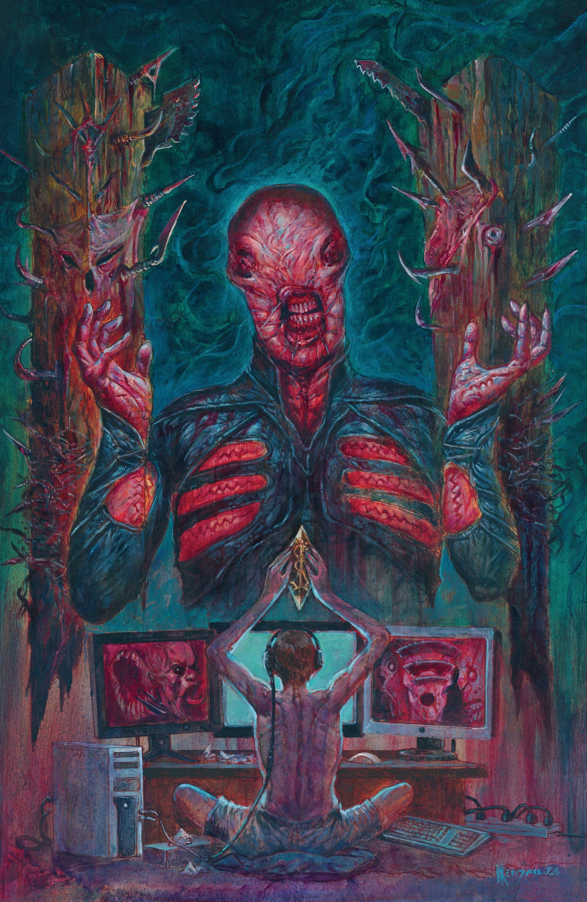 Hellraiser: Resurrections - The Onanistic Ritual #1 F Unlimited Variant (Full Art, Kendall) PRESALE 9/09