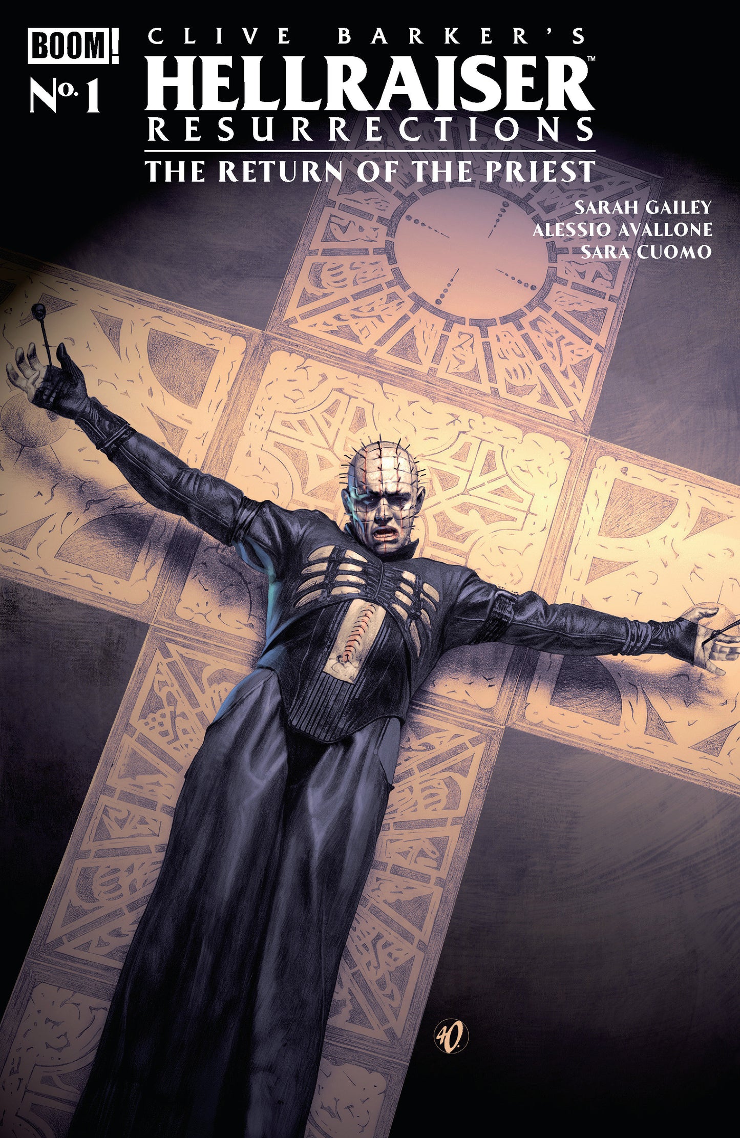 Hellraiser: Resurrections - The Return of the Priest #1 Cover G Ariel Olivetti FOC Reveal Variant
