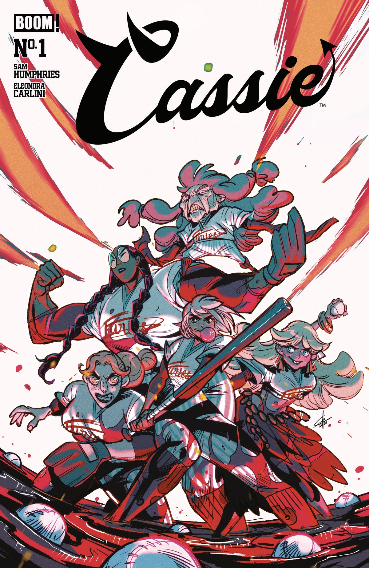 Comic book cover of 'Cassie #1 Cover A Eleonora Carlini'