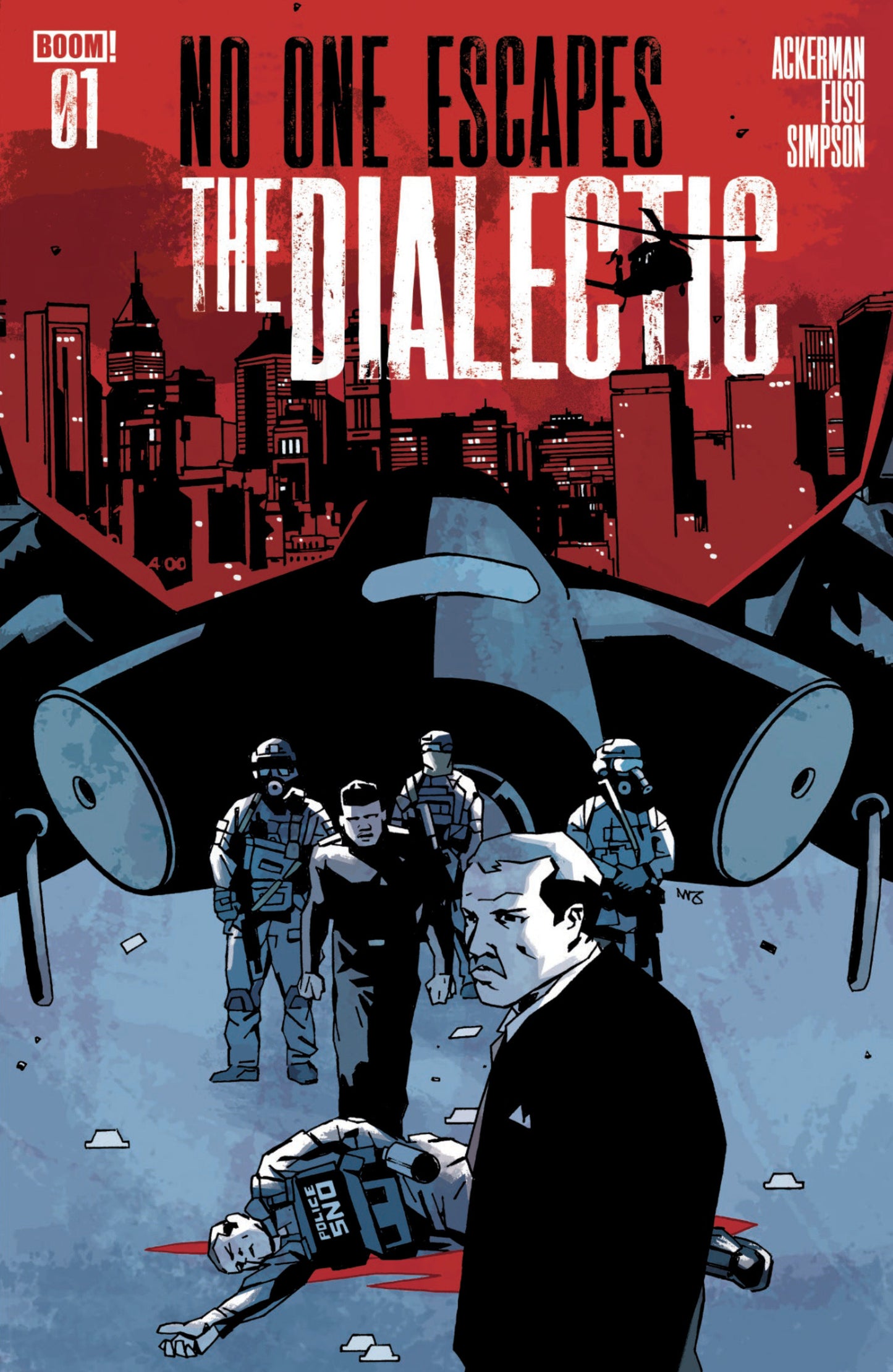 No One Escapes the Dialectic #1 Cover A Antonio Fuso