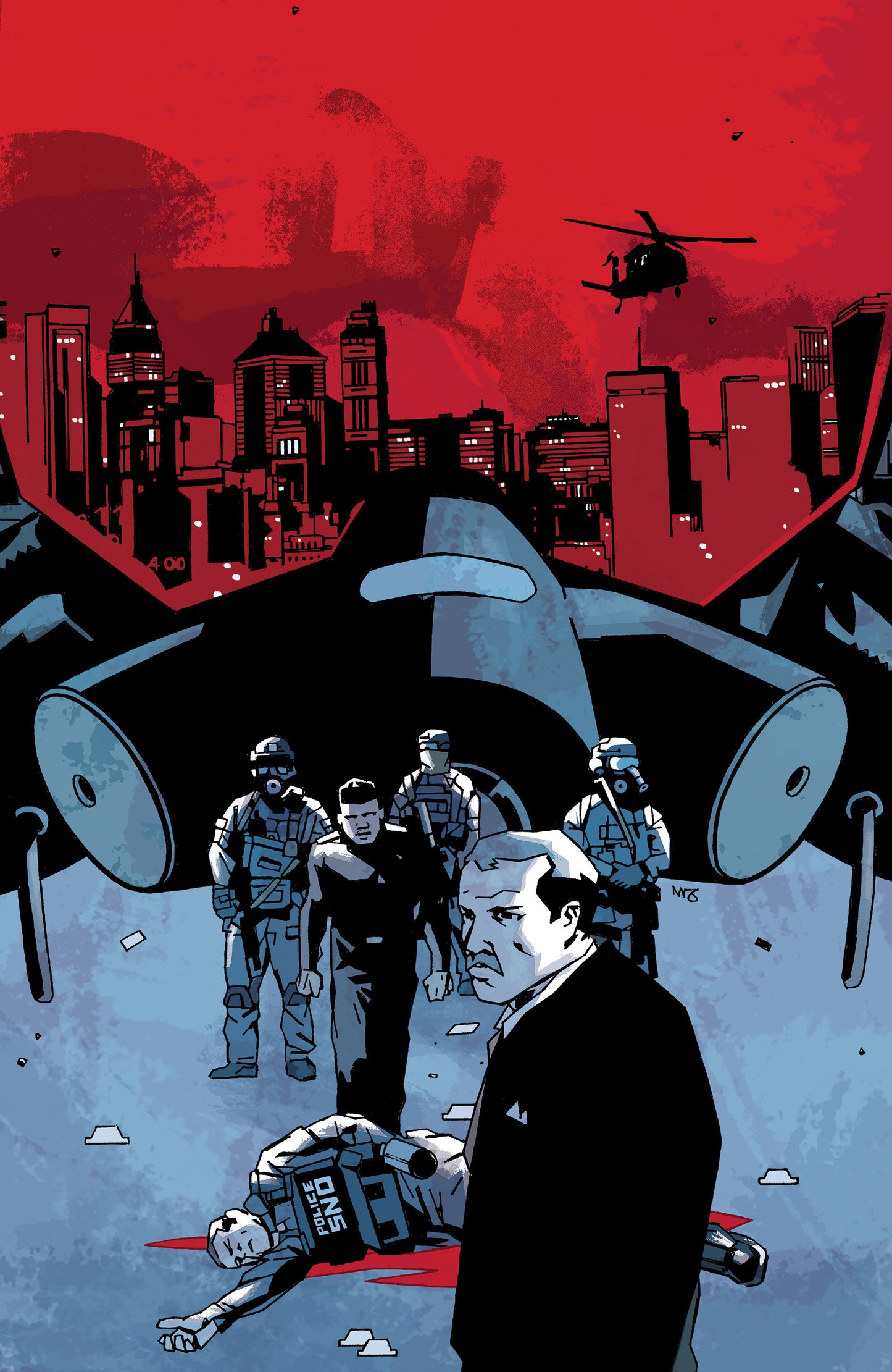 No One Escapes the Dialectic #1 Cover C 1:10 Antonio Fuso Full Art