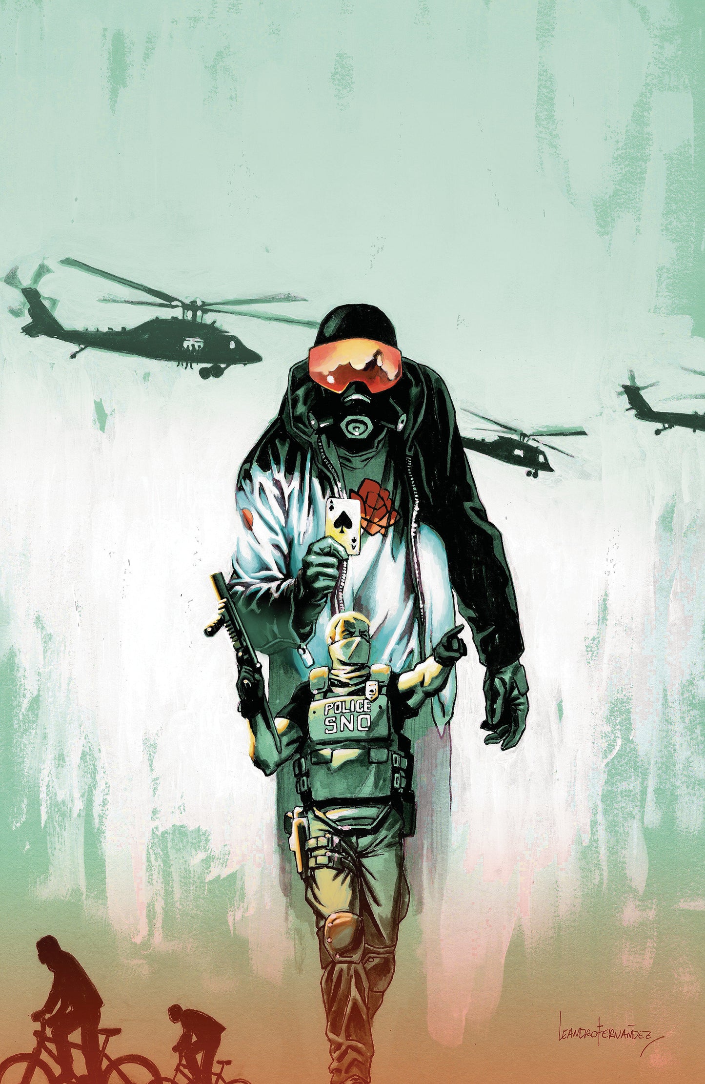 No One Escapes the Dialectic #1 Cover D 1:25 Leandro Fernandez Full Art
