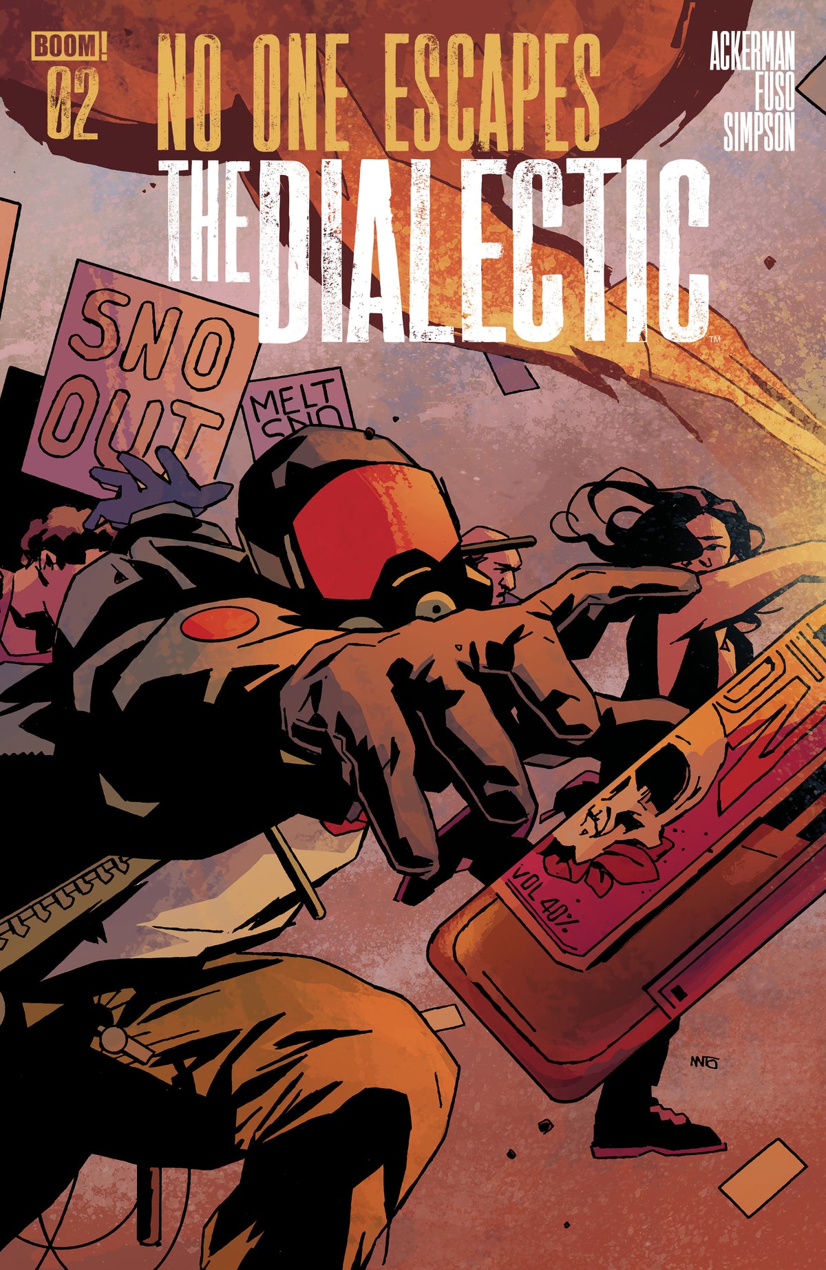 No One Escapes the Dialectic #2 Cover A Antonio Fuso