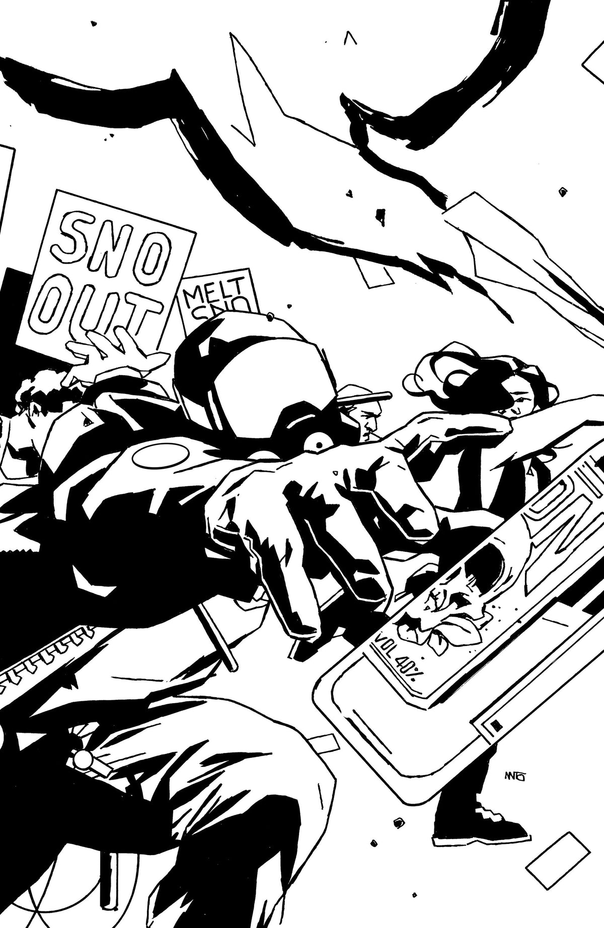 No One Escapes the Dialectic #2 Cover C 1:10 Antonio Fuso