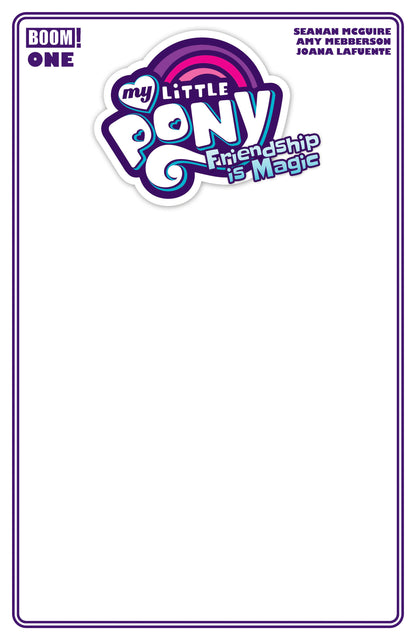 My Little Pony: Friendship is Magic (2026) #1 Cover D Blank Sketch