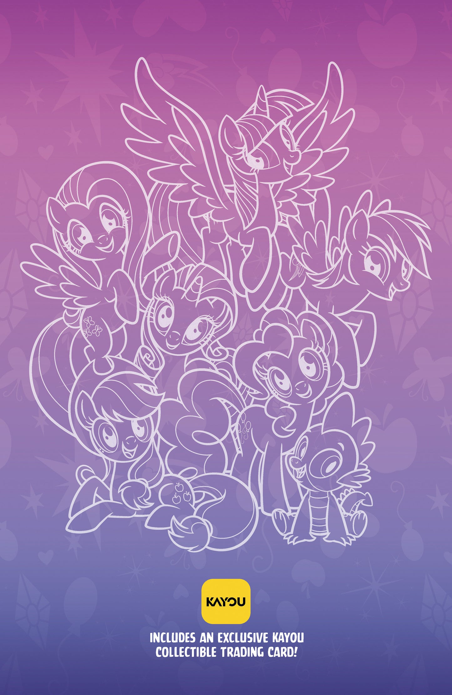 My Little Pony: Friendship is Magic (2026) #1 Cover E Tony Fleecs Polybagged Collectible Card