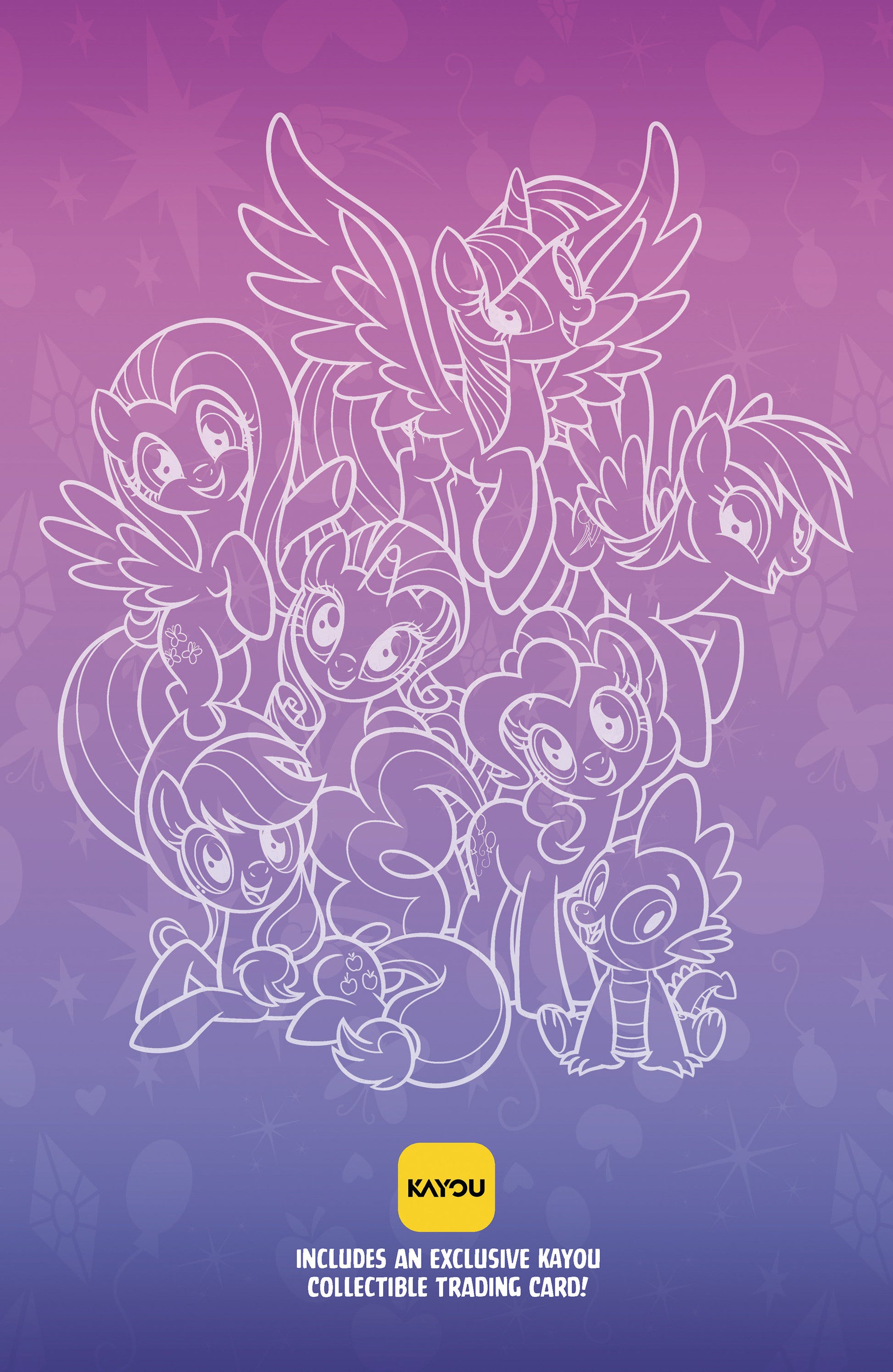 My Little Pony: Friendship is Magic (2026) #1 Cover E Tony Fleecs Polybagged Collectible Card