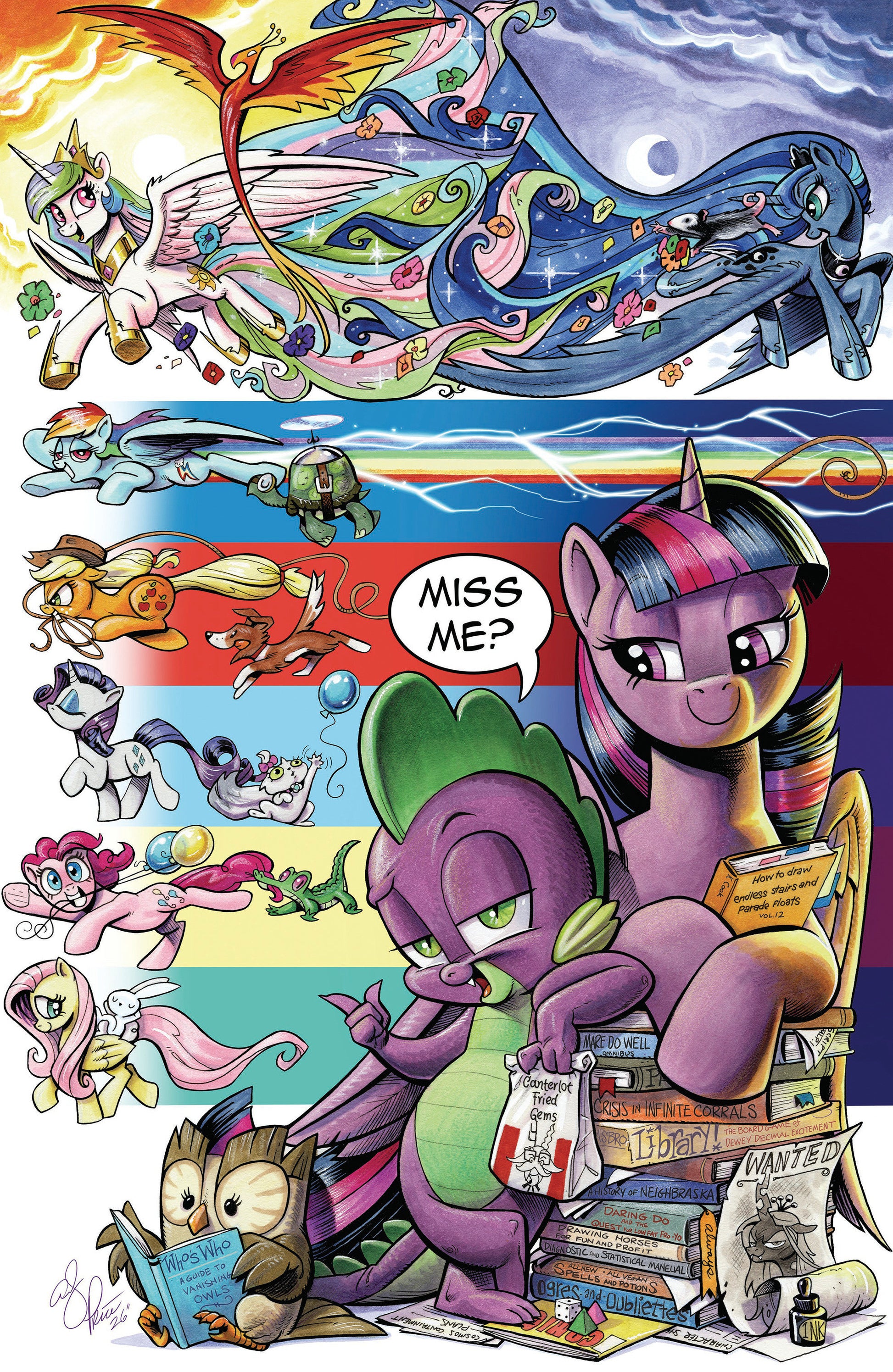 My Little Pony: Friendship is Magic (2026) #1 Cover G 1:25 Andy Price Full Art