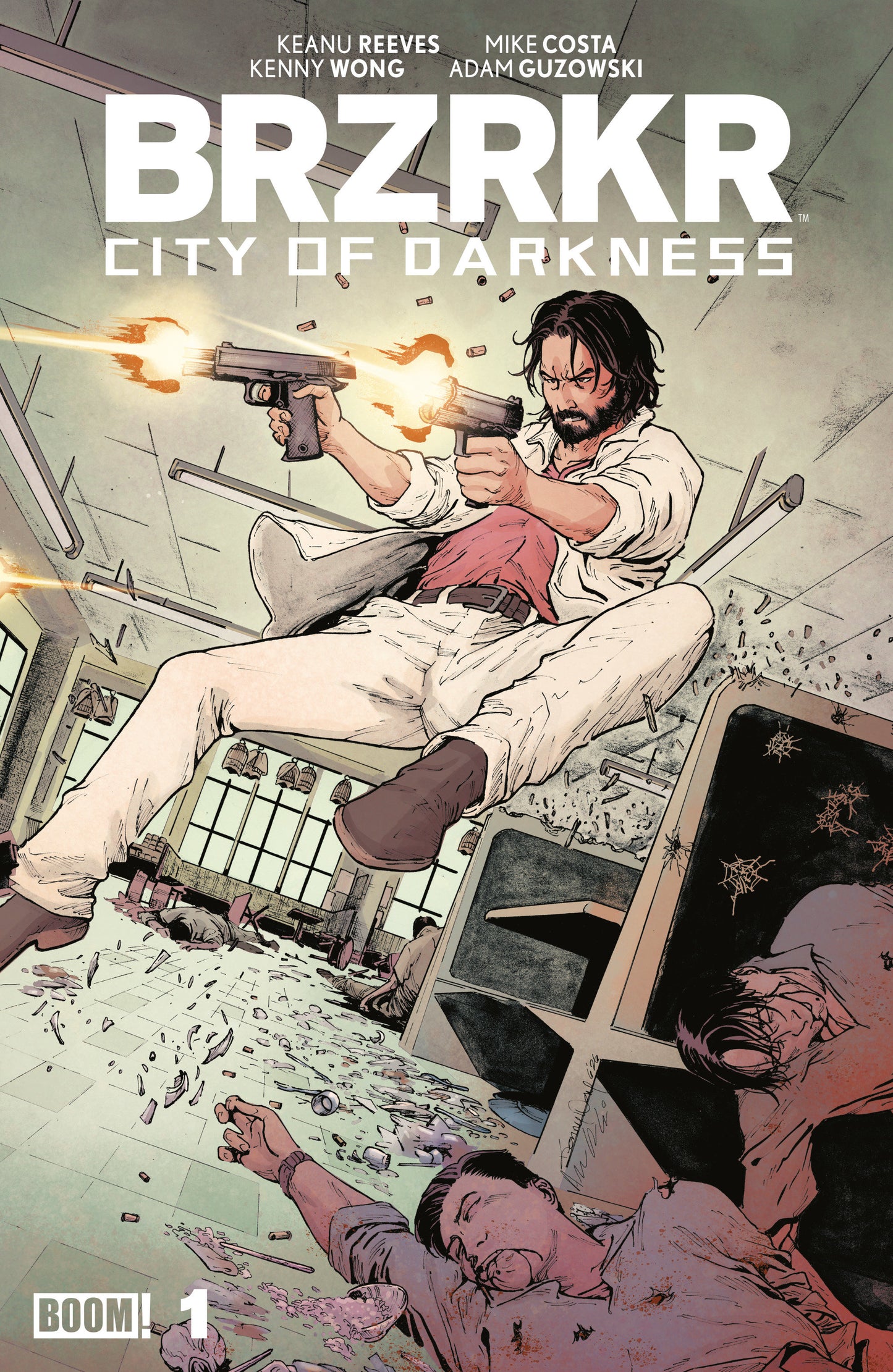 BRZRKR: City of Darkness #1 Cover A Kenny Wong