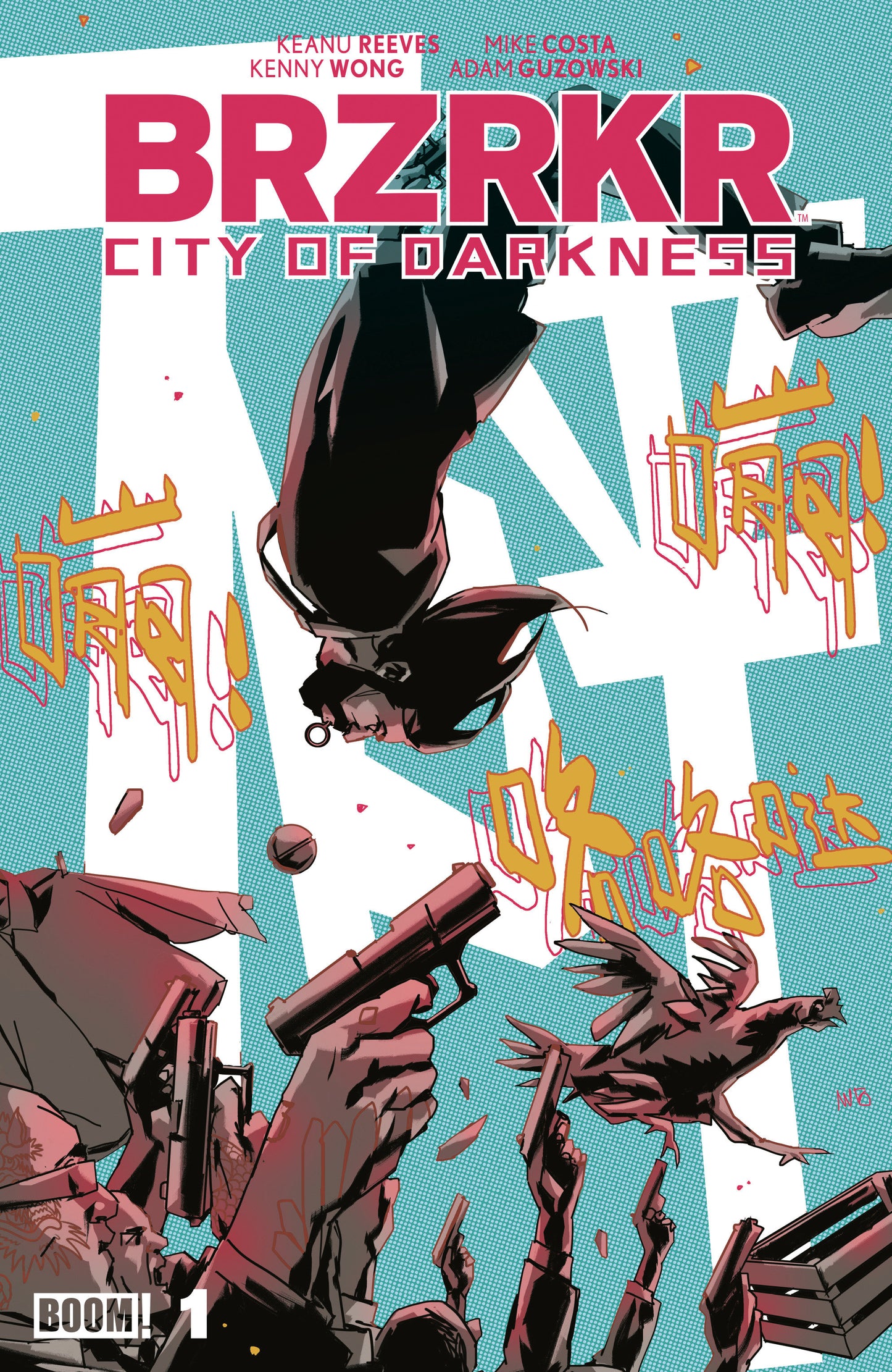 BRZRKR: City of Darkness #1 Cover B Antonio Fuso