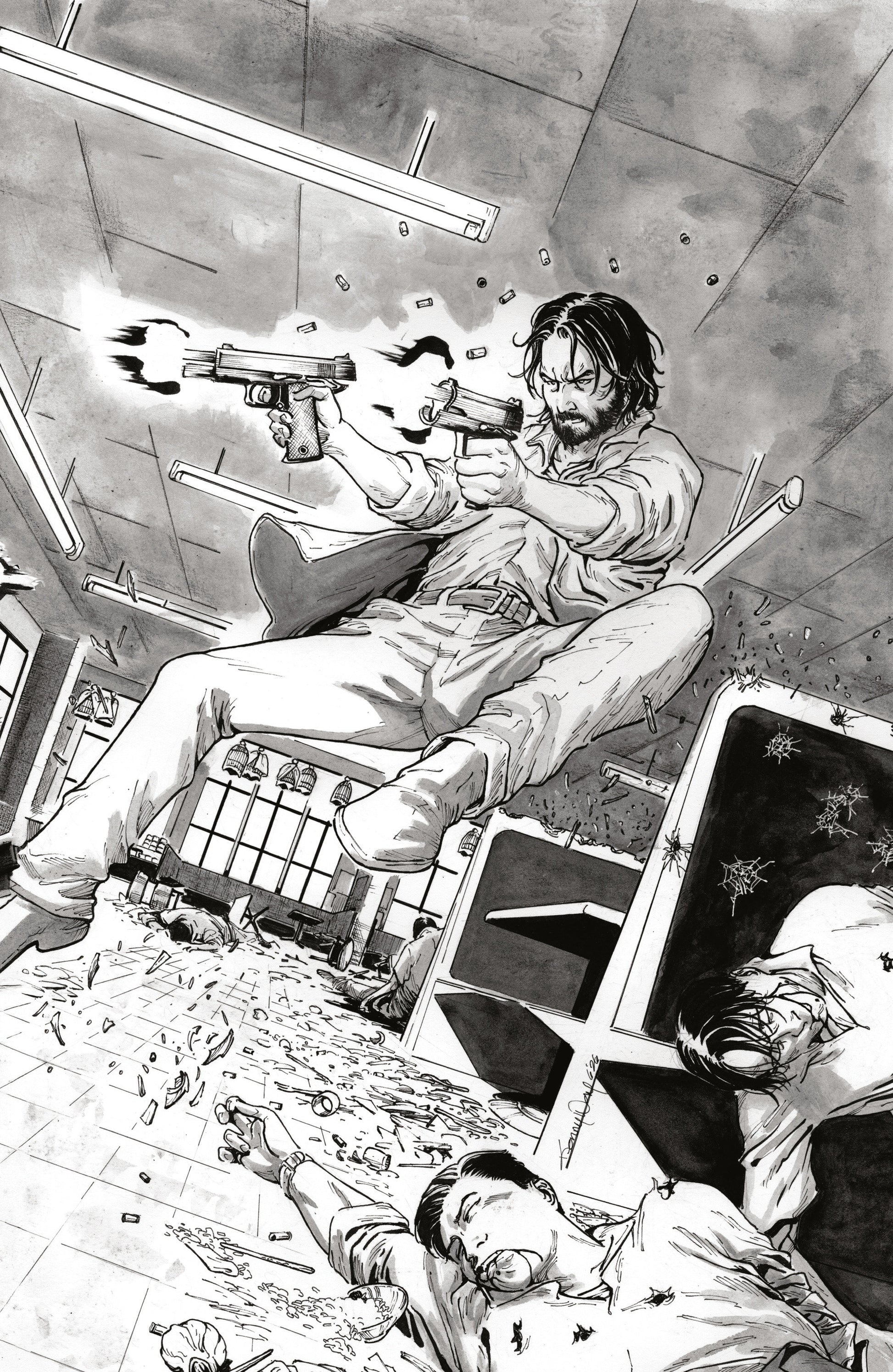 BRZRKR: City of Darkness #1 Cover E 1:10 Kenny Wong