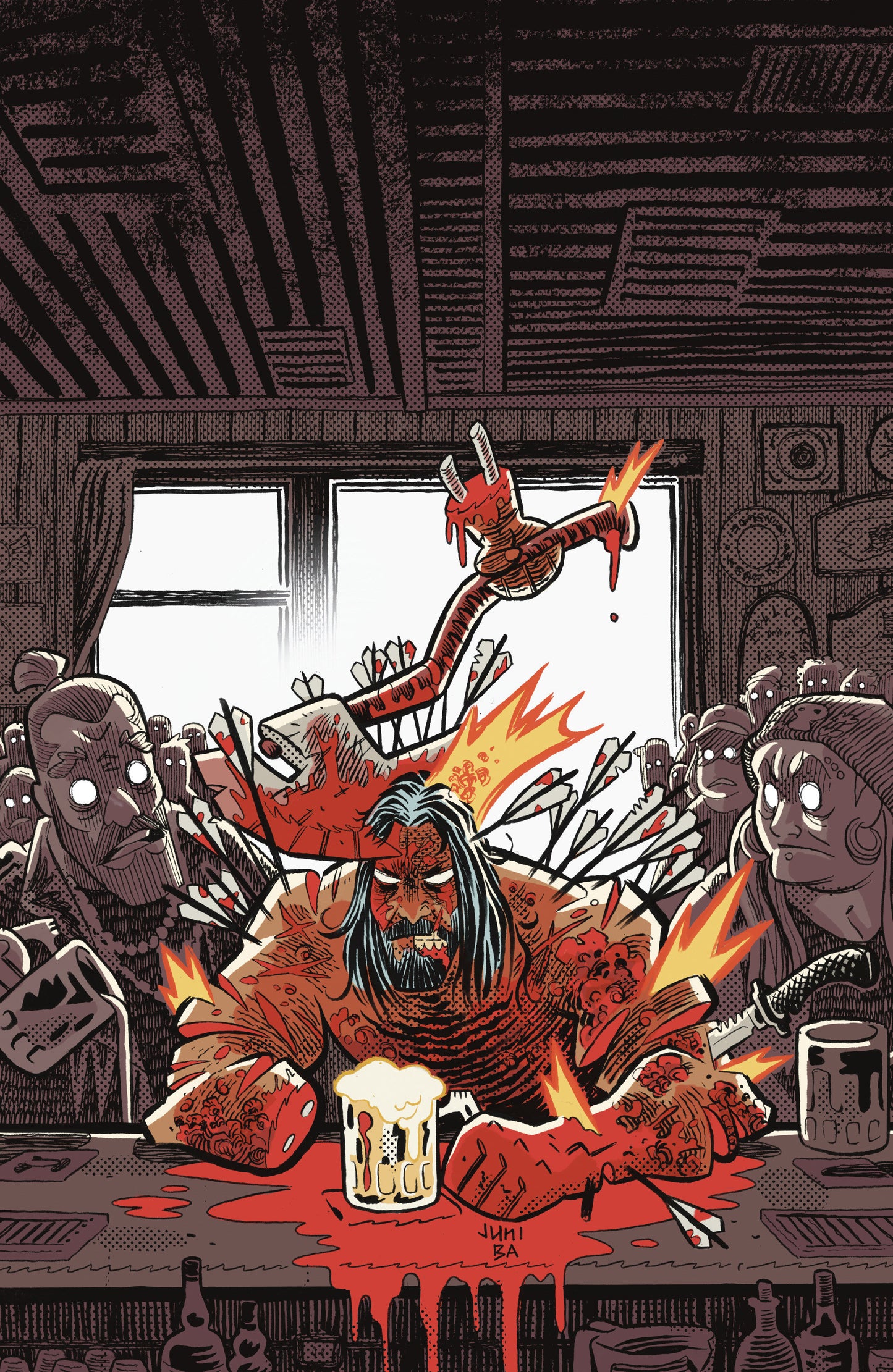 BRZRKR: City of Darkness #1 Cover G 1:30 Juni Ba