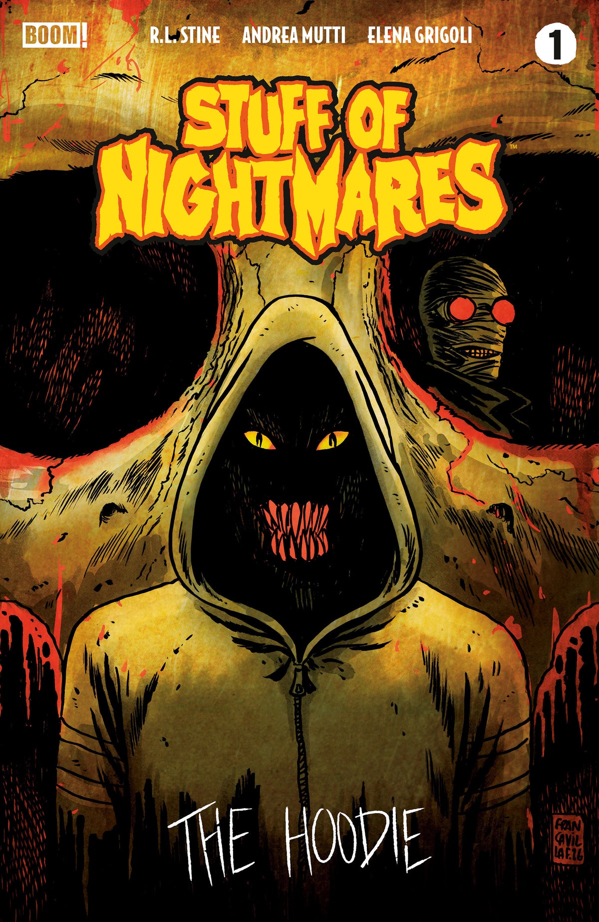 Stuff of Nightmares: The Hoodie #1 Cover A Francesco Francavilla