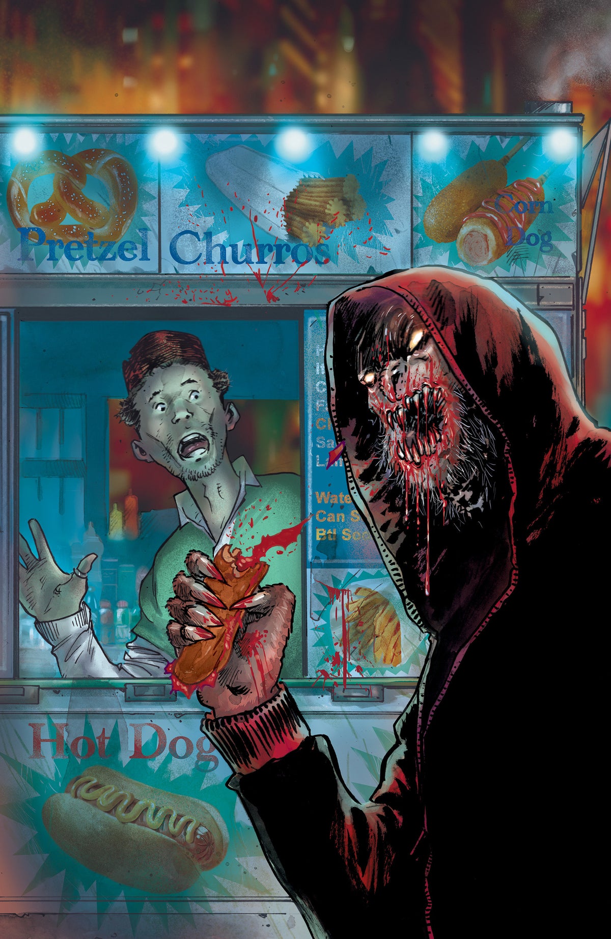 Stuff of Nightmares: The Hoodie #1 Cover E Andrea Mutti Glow in the Dark