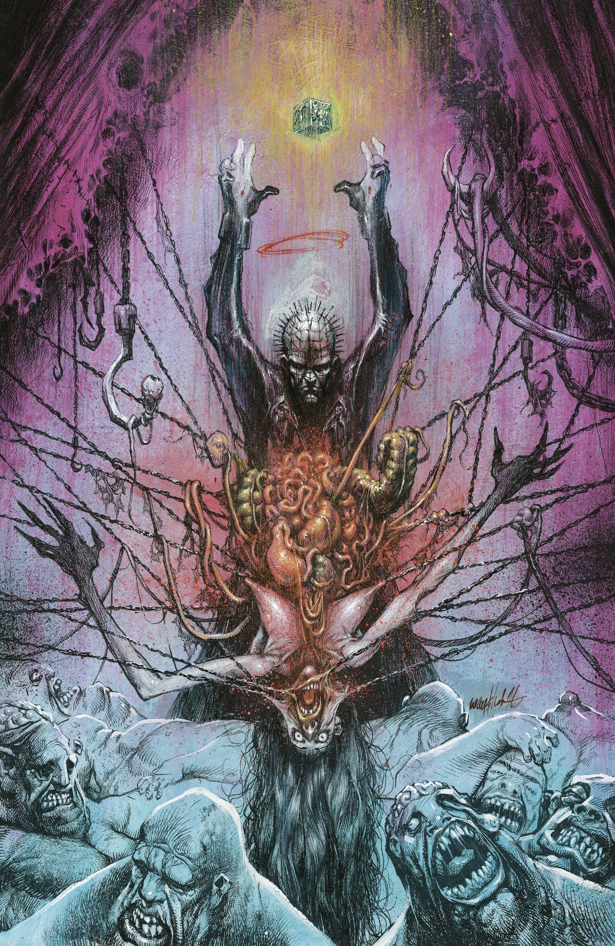 Hellraiser: Hellbound Hearts #1 Cover C Jonathan Wayshak Cenobite Bag