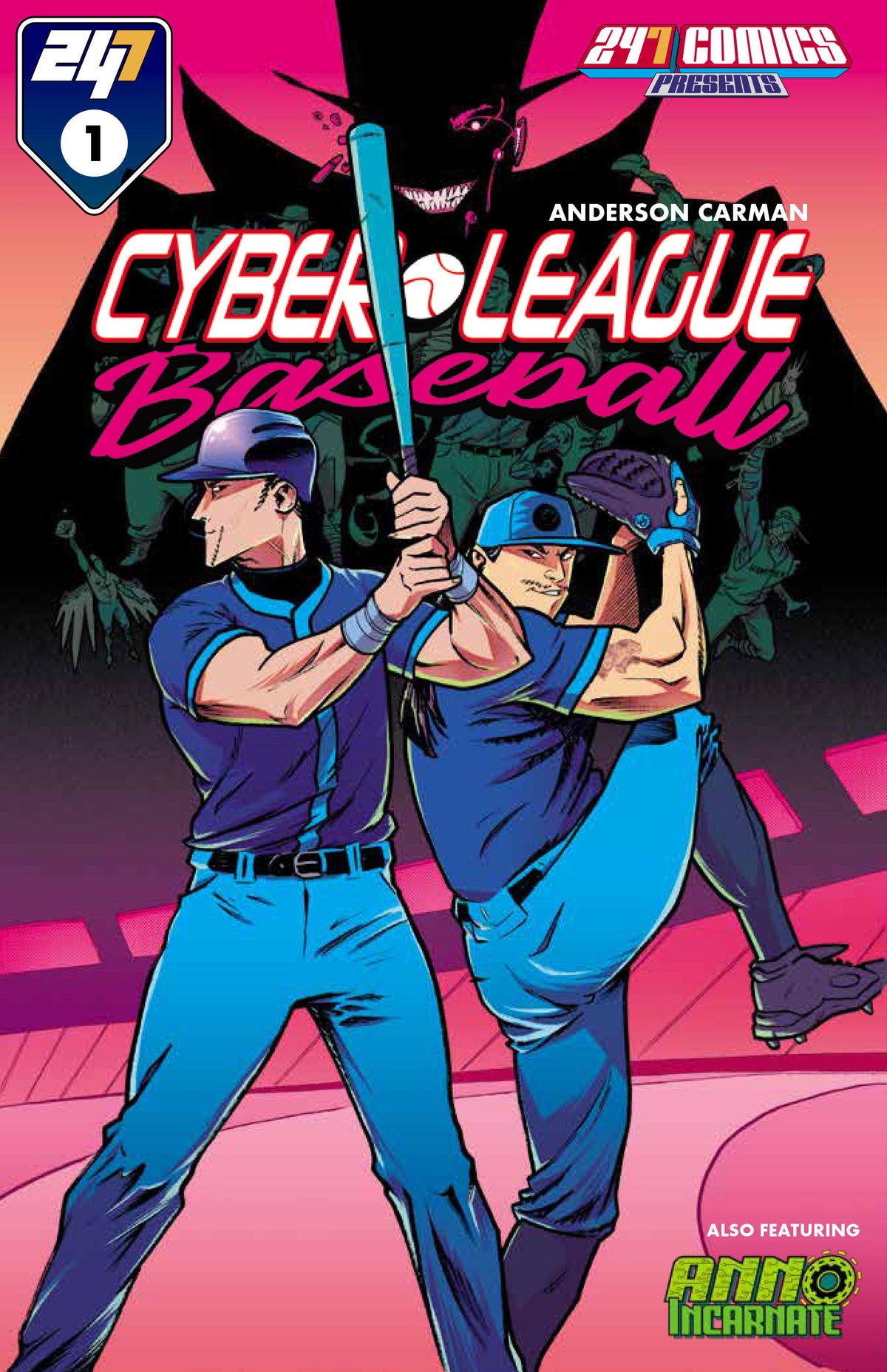 247 Comics Presents / Spotlight #1 Cover A Anderson Carman Cyber League
