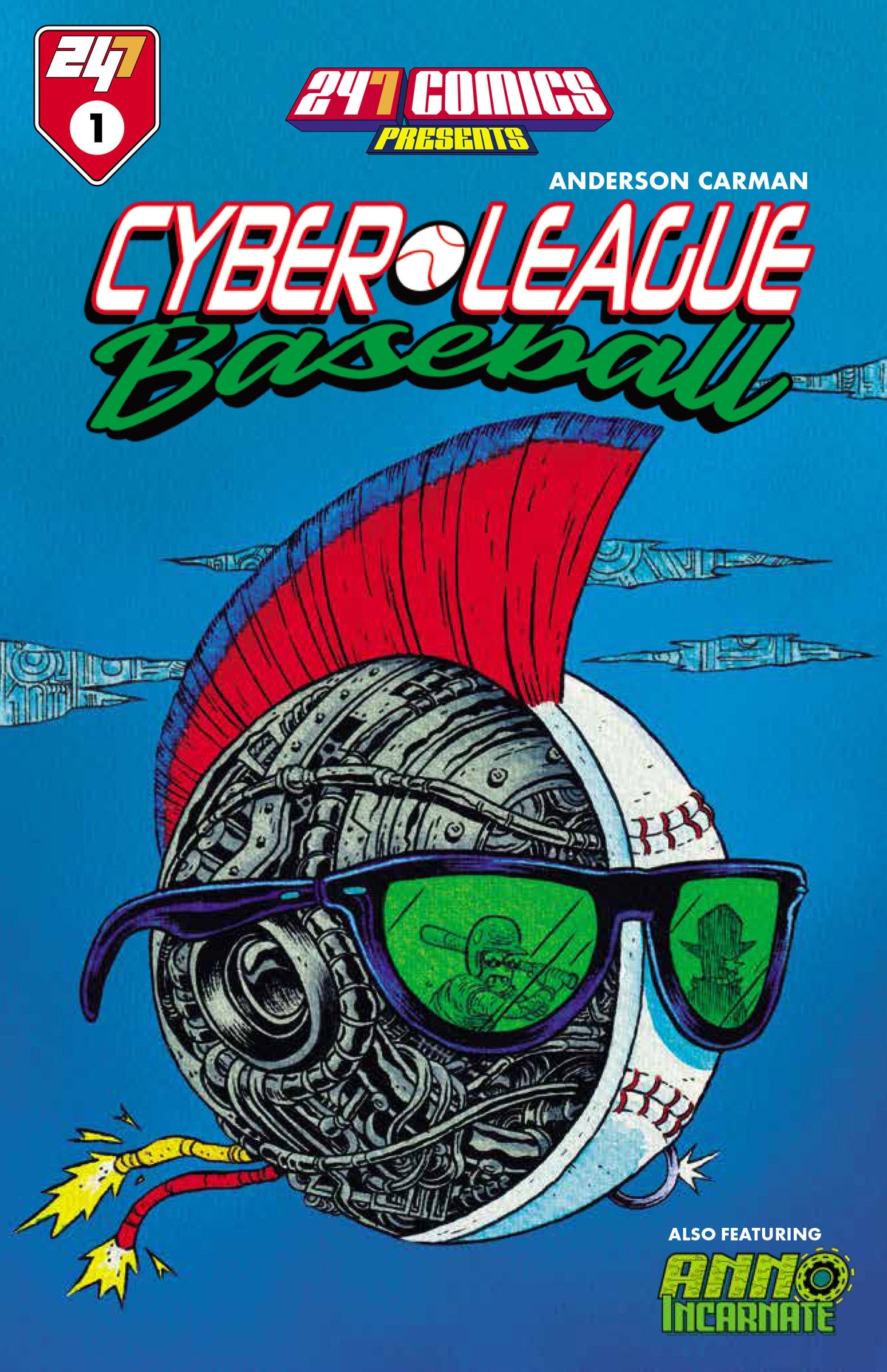 247 Comics Presents / Spotlight #1 Cover B MANIX Cyber League Manga