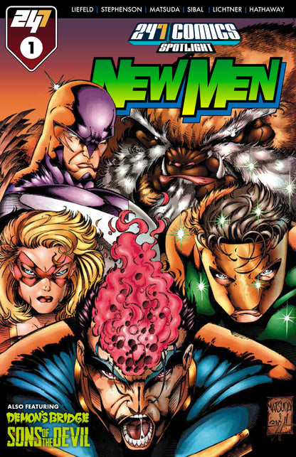 247 Comics Presents / Spotlight #1 Cover E Jeff Matsuda Newmen