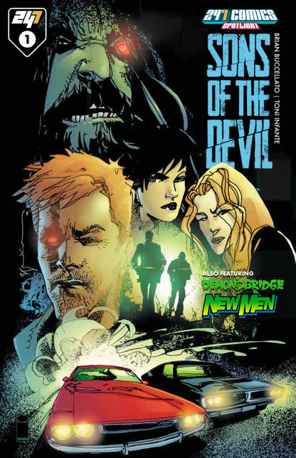 247 Comics Presents / Spotlight #1 Cover G Bill Sienkiewicz Sons of the Devil