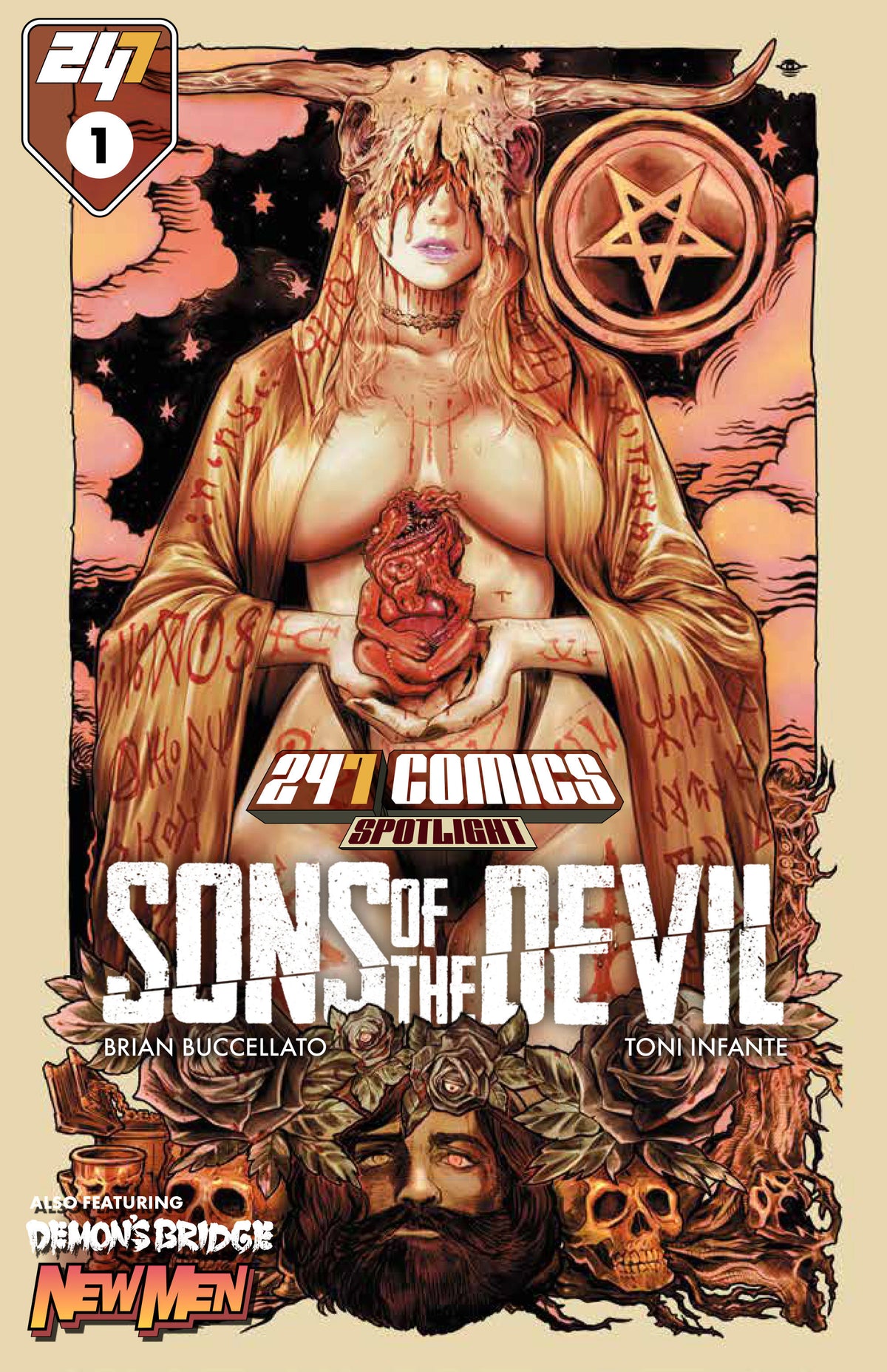 247 Comics Presents / Spotlight #1 Cover H Hyde Zhang Sons of the Devil Manga
