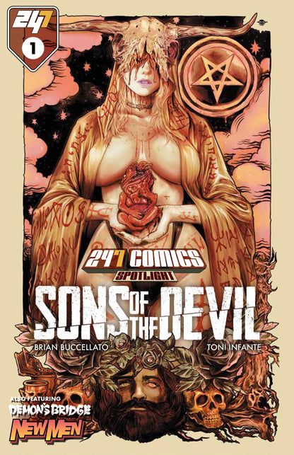 247 Comics Presents / Spotlight #1 Cover H Hyde Zhang Sons of the Devil Manga