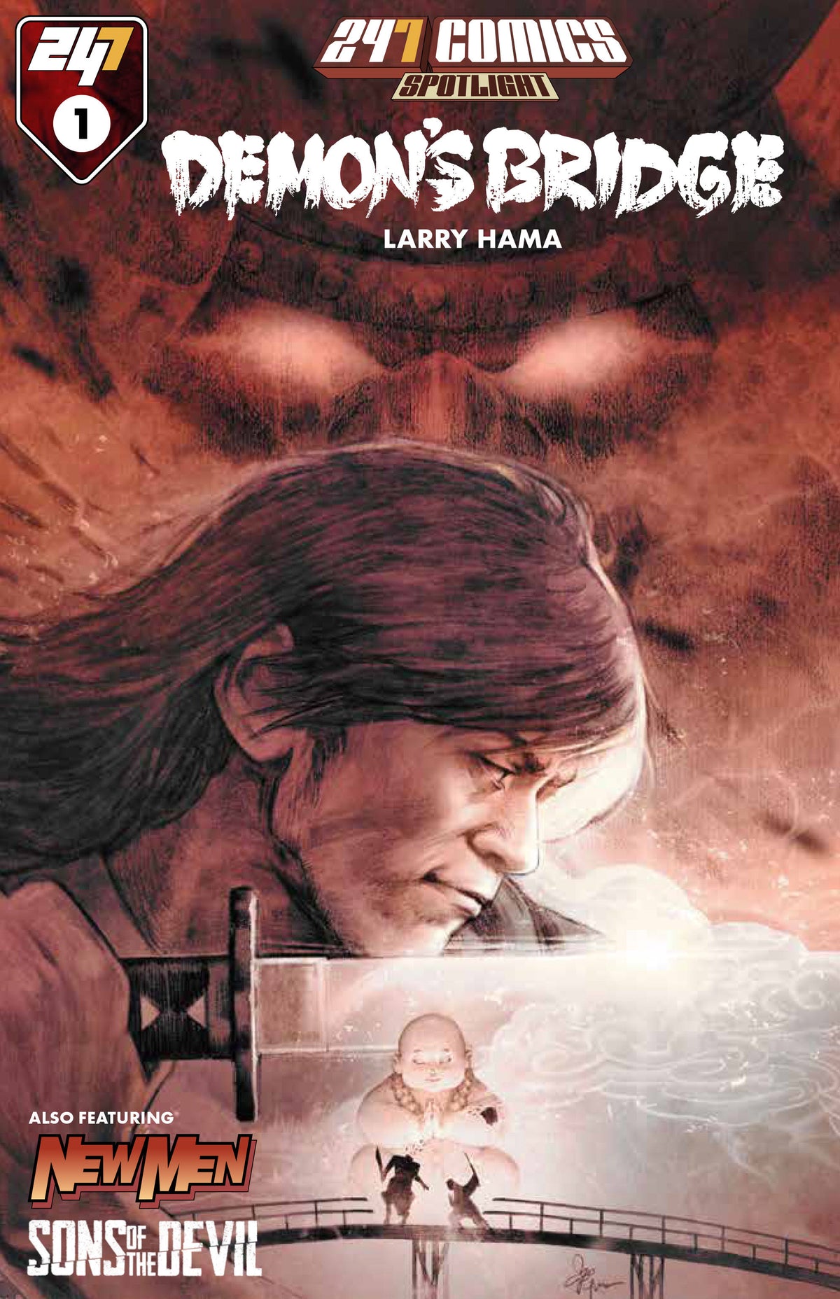 247 Comics Presents / Spotlight #1 Cover I Emily Yin Demon's Bridge