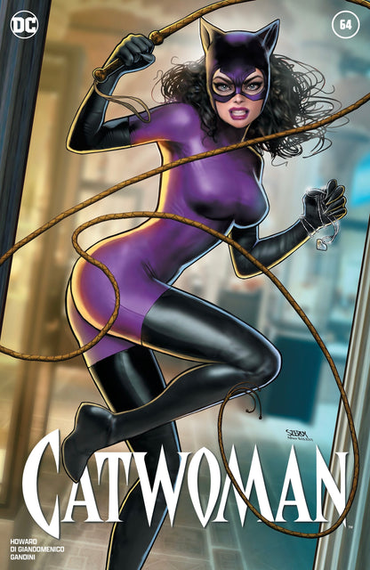 Catwoman #64 Nathan Szerdy Balent homage exclusive trade dress variant cover