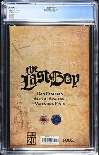 Last Boy #4 Ivan Tao LeapsLair SDCC Exclusive LTD 500 CGC 9.6