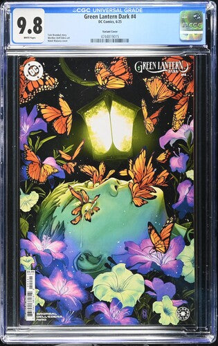 Green Lantern Dark #4 Variant CGC 9.8