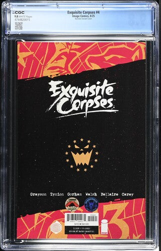 Exquisite Corpses #4 LeapsLair Barends Exclusive LTD 500 CGC 9.8