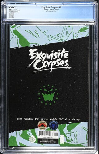 Exquisite Corpses #6 LeapsLair Barends Exclusive LTD 500 CGC 9.8