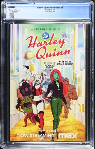 Justice League Unlimited #6 Szerdy Variant CGC 9.8