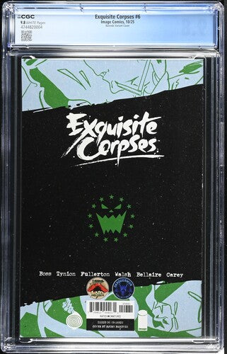 Exquisite Corpses #6 LeapsLair Barends Exclusive LTD 500 CGC 9.8