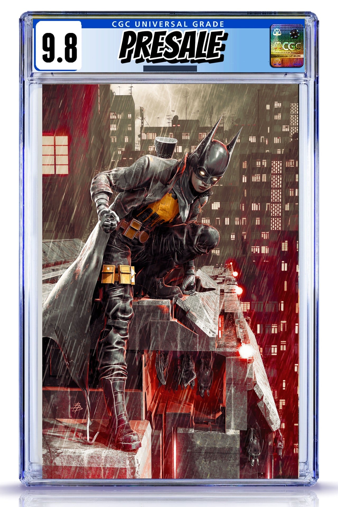 Absolute Batman #24 Bjorn Barends Virgin Foil cover CGC 9.8 graded slab presale