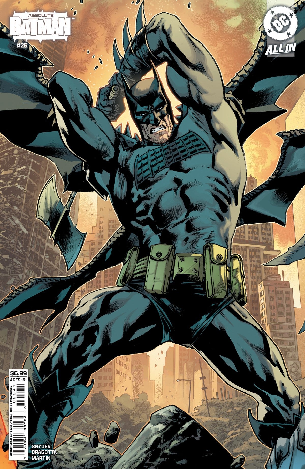 Absolute Batman #25 Cover D Bryan Hitch Connecting