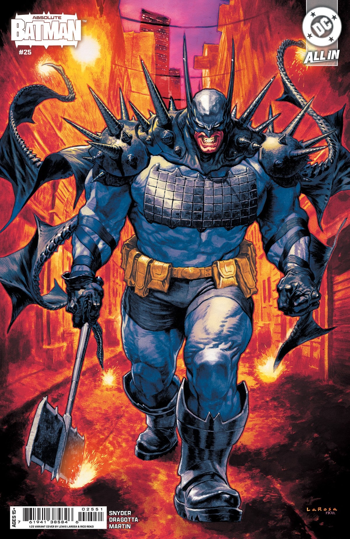 Absolute Batman #25 Cover K 1:25 Lewis LaRosa