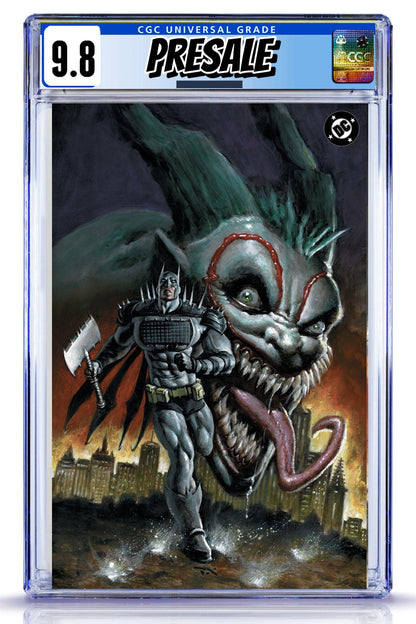 Absolute Batman #25 Mark Texeira Virgin Foil cover CGC 9.8 graded slab presale